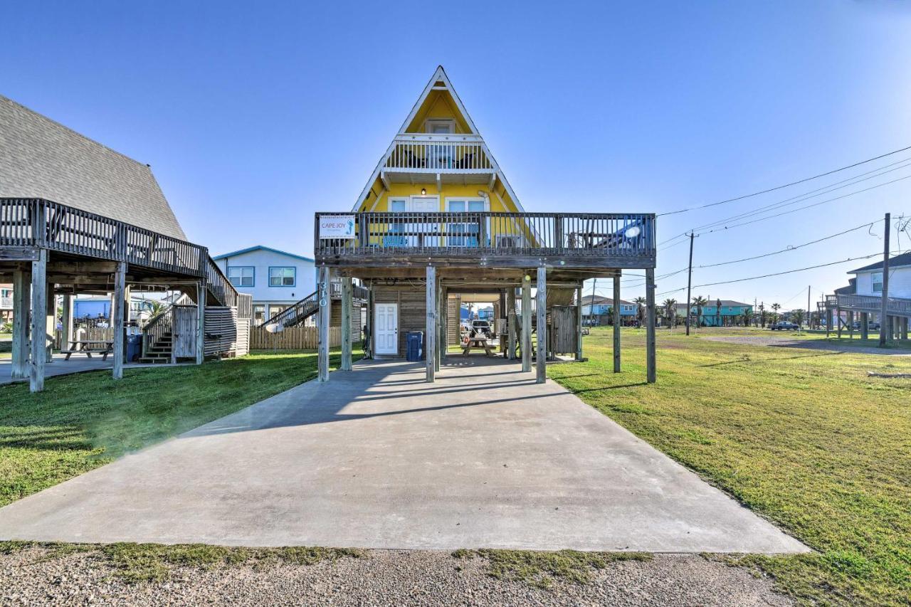 A-Frame Home With Deck - 2 Blocks To Surfside Beach! Экстерьер фото