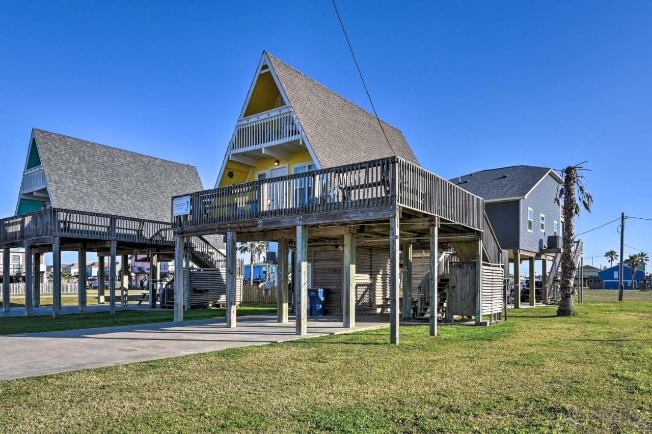 A-Frame Home With Deck - 2 Blocks To Surfside Beach! Экстерьер фото