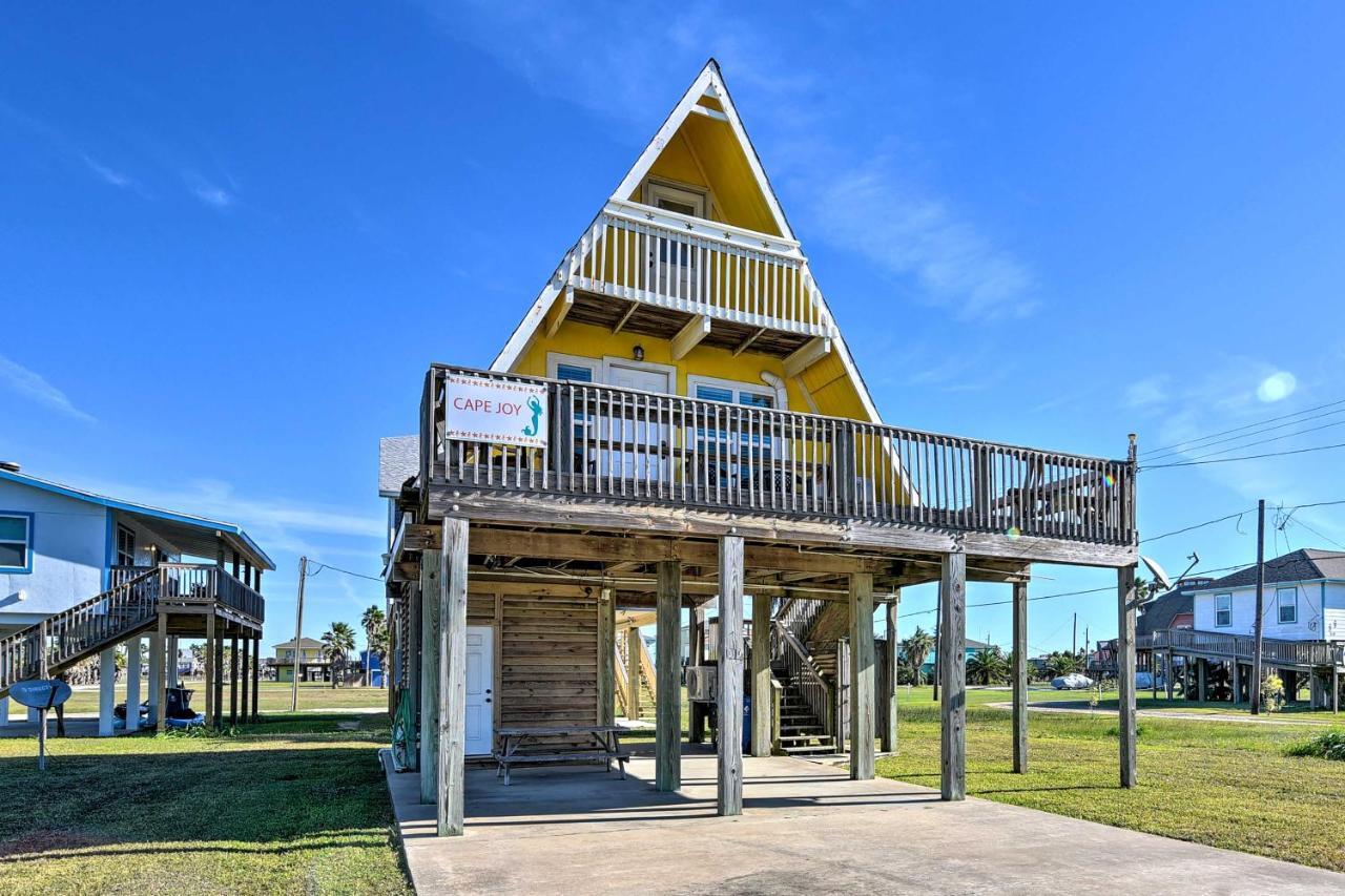 A-Frame Home With Deck - 2 Blocks To Surfside Beach! Экстерьер фото